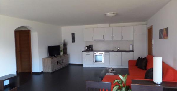 Wohnzimmer Appartement Riesling